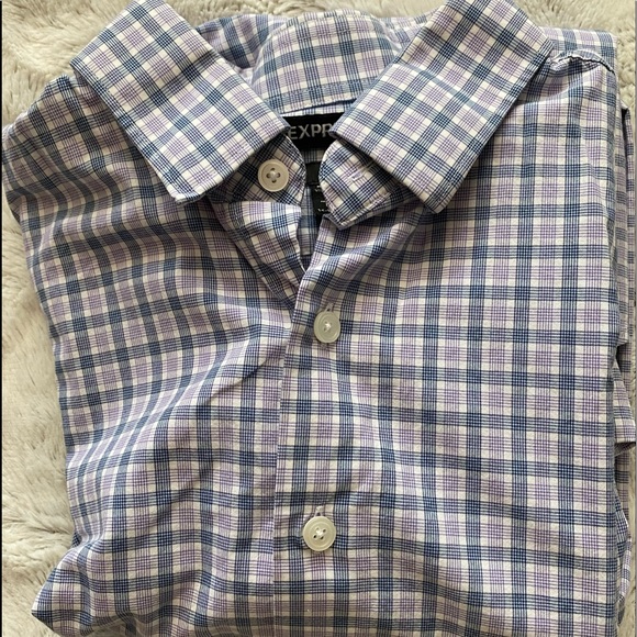 Express Men’s Long Sleeve Button Down Shirt - Picture 3 of 5